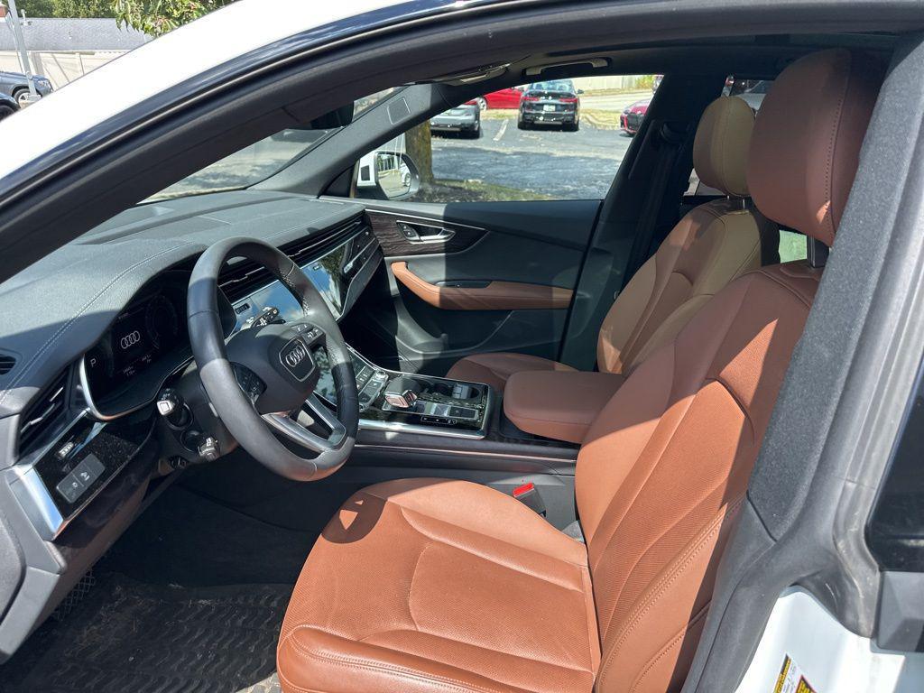 used 2023 Audi Q8 car, priced at $53,500