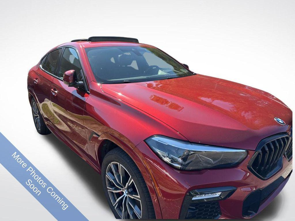 used 2021 BMW X6 car, priced at $48,800