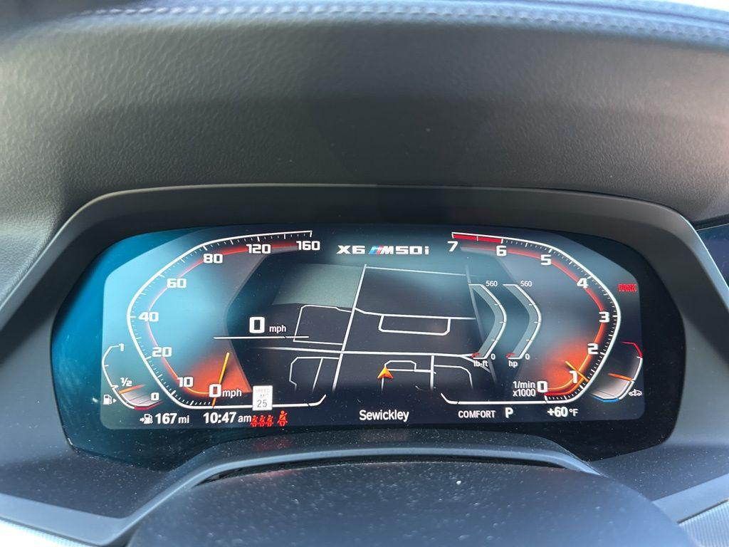 used 2021 BMW X6 car, priced at $48,800