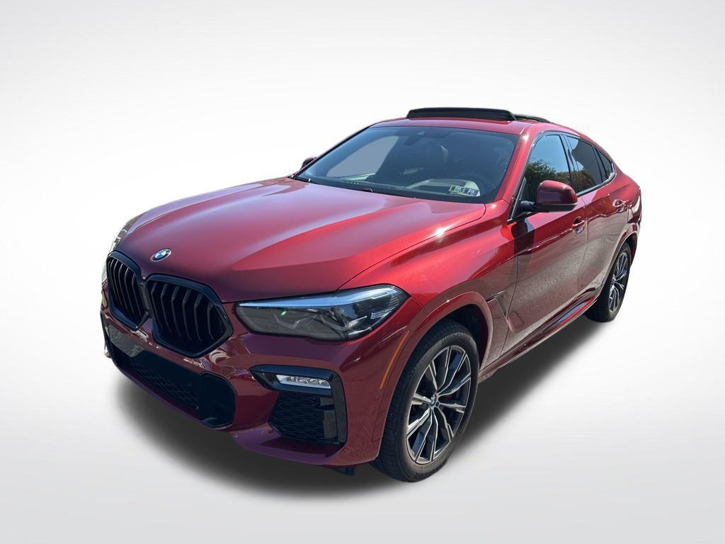 used 2021 BMW X6 car, priced at $48,800