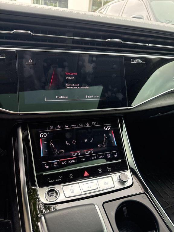 used 2023 Audi Q8 car, priced at $52,000
