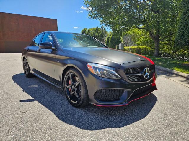 used 2017 Mercedes-Benz AMG C 43 car, priced at $22,499