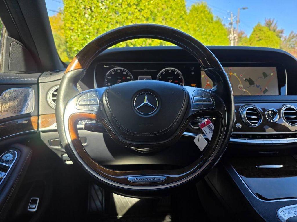 used 2015 Mercedes-Benz S-Class car, priced at $18,998