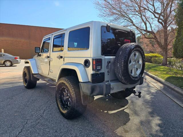 used 2012 Jeep Wrangler Unlimited car, priced at $15,999