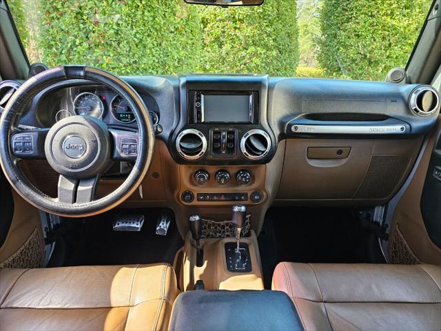 used 2012 Jeep Wrangler Unlimited car, priced at $15,999