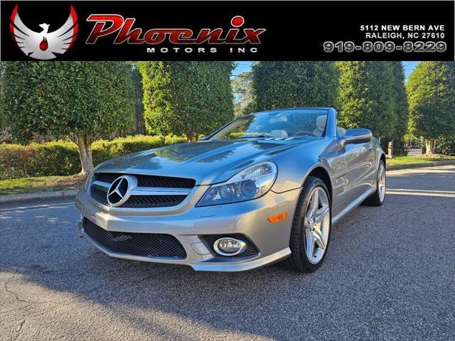 used 2009 Mercedes-Benz SL-Class car, priced at $17,997