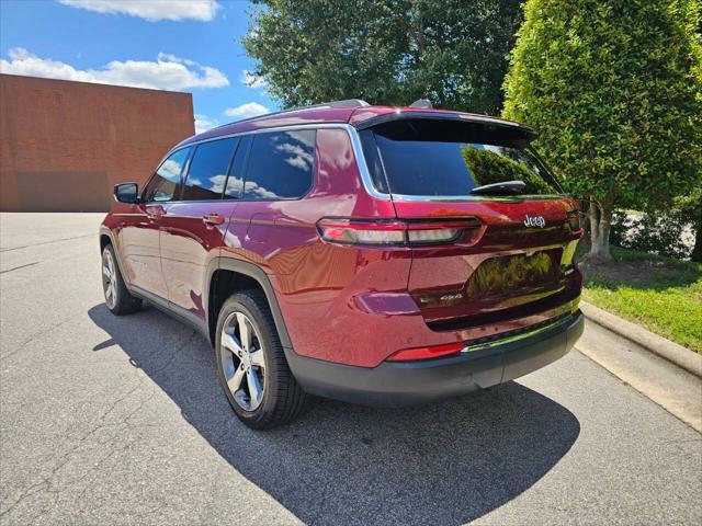 used 2021 Jeep Grand Cherokee L car, priced at $30,999
