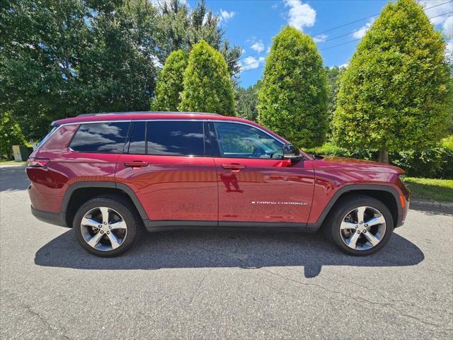 used 2021 Jeep Grand Cherokee L car, priced at $30,999