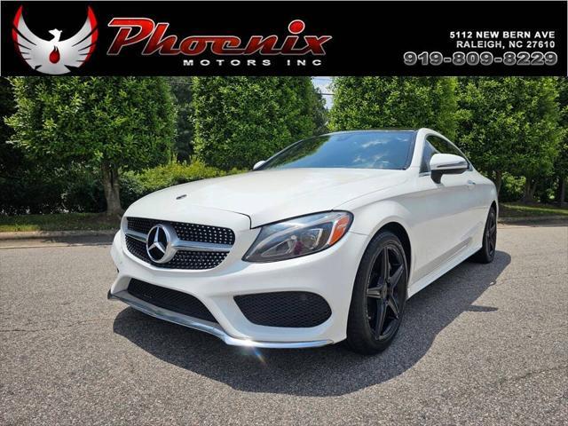 used 2018 Mercedes-Benz C-Class car, priced at $18,497