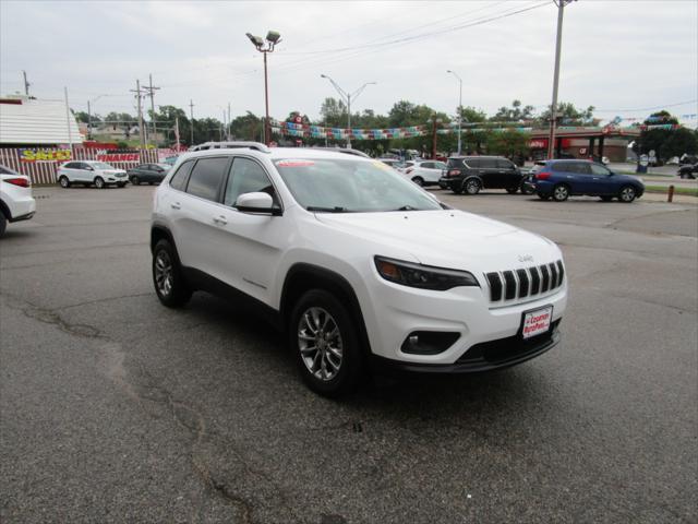 used 2021 Jeep Cherokee car, priced at $24,990