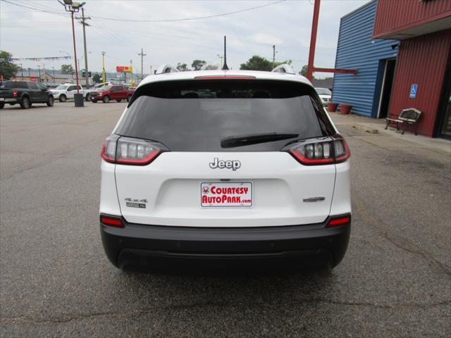 used 2021 Jeep Cherokee car, priced at $24,990