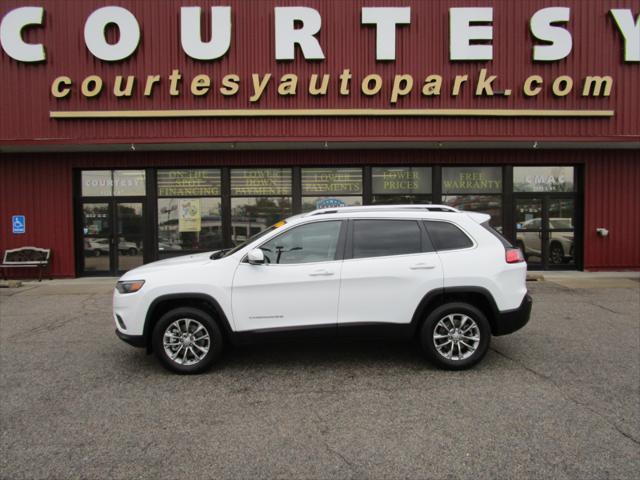 used 2021 Jeep Cherokee car, priced at $24,990