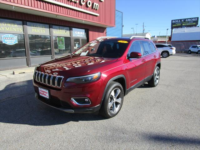 used 2021 Jeep Cherokee car, priced at $27,990