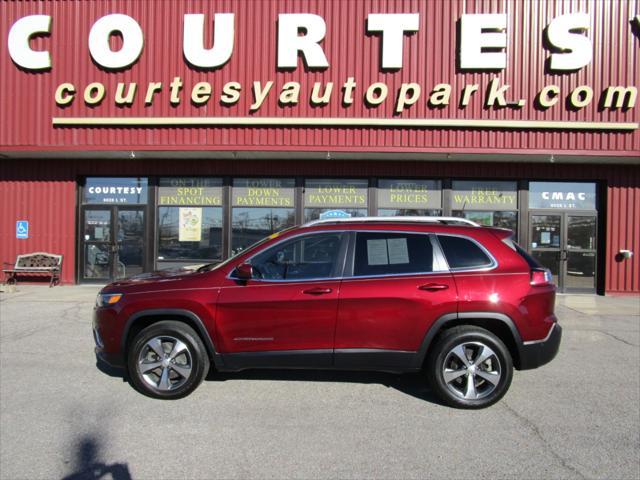 used 2021 Jeep Cherokee car, priced at $27,990