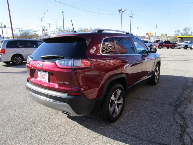 used 2021 Jeep Cherokee car, priced at $27,990