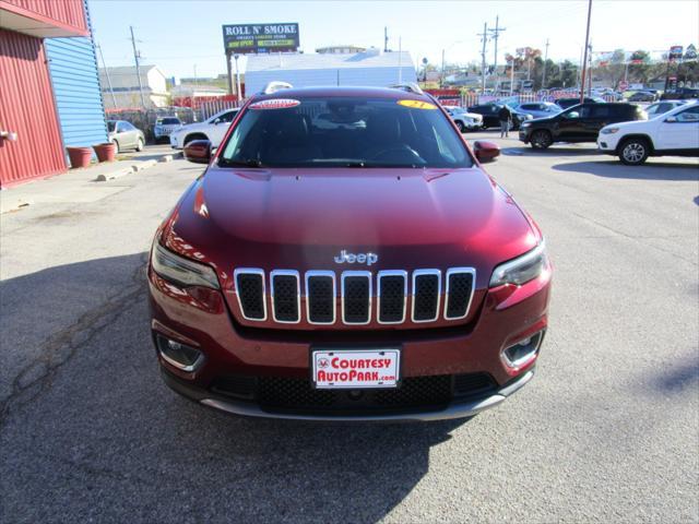 used 2021 Jeep Cherokee car, priced at $27,990