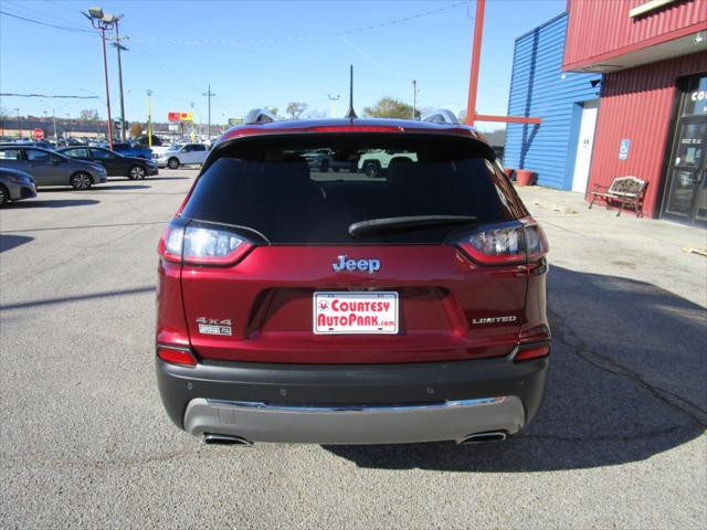 used 2021 Jeep Cherokee car, priced at $27,990