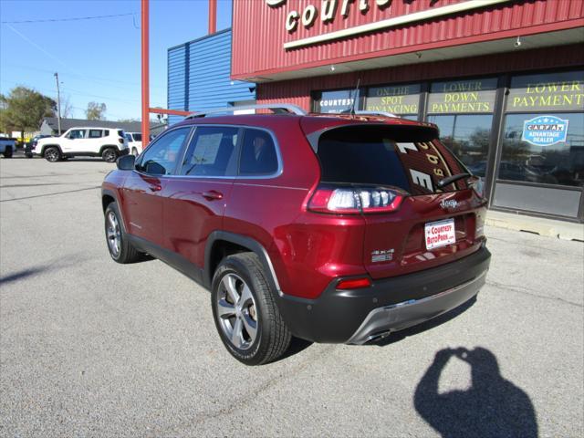 used 2021 Jeep Cherokee car, priced at $27,990