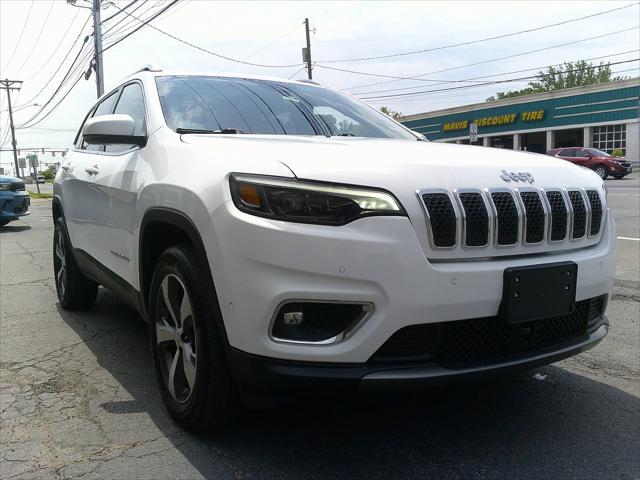 used 2021 Jeep Cherokee car, priced at $27,900