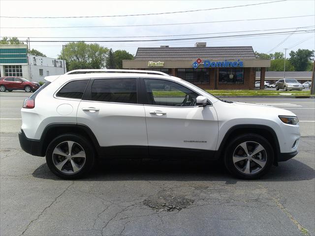used 2021 Jeep Cherokee car, priced at $27,900
