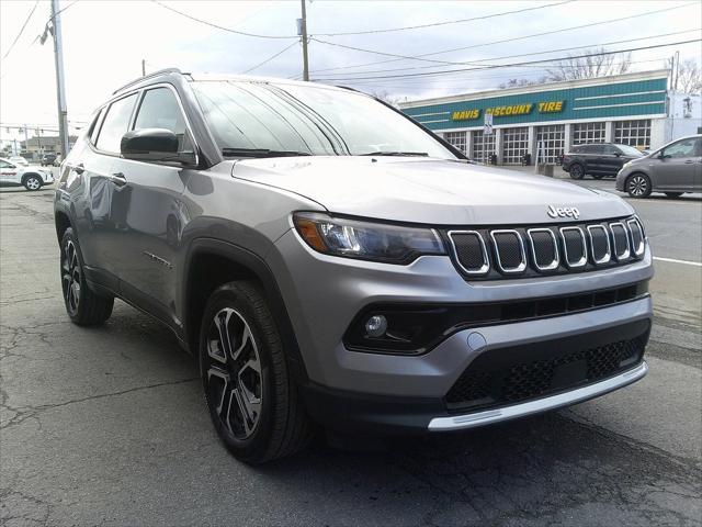 used 2022 Jeep Compass car, priced at $25,500