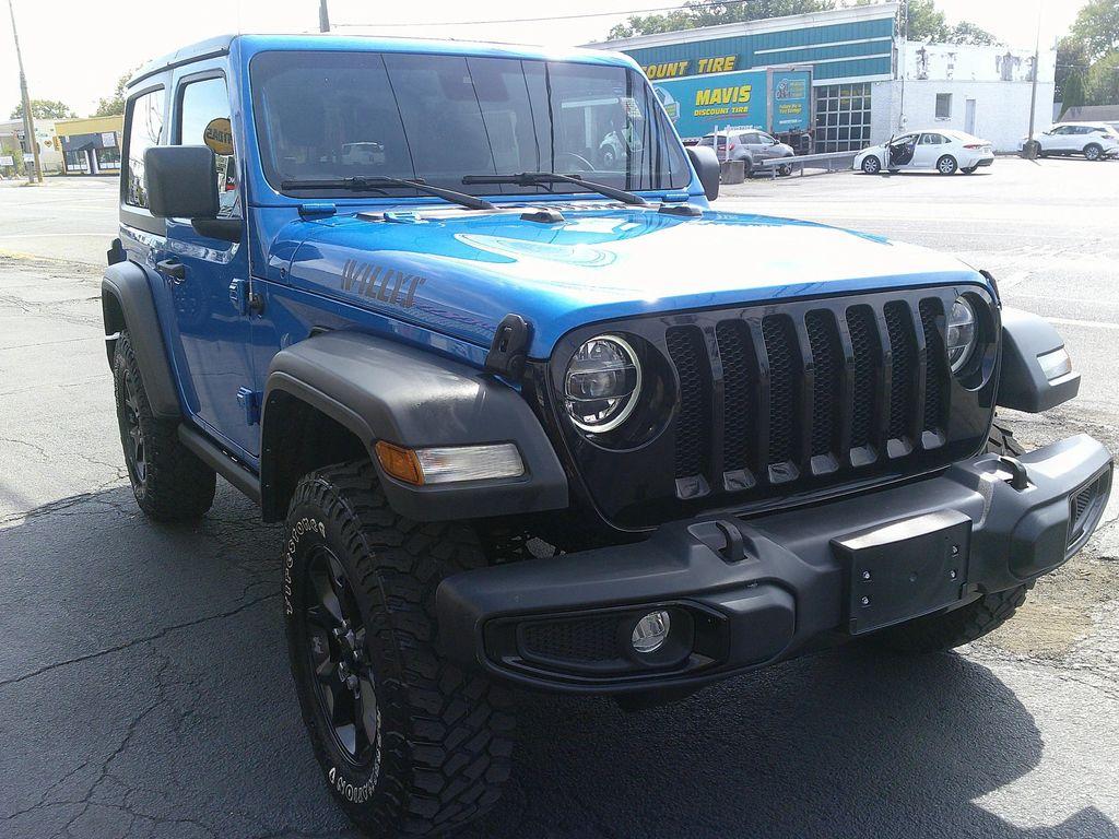 used 2021 Jeep Wrangler car, priced at $29,900