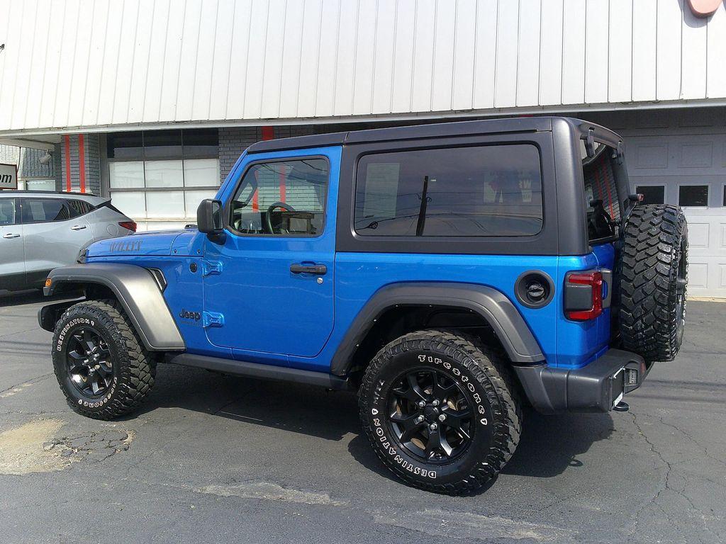 used 2021 Jeep Wrangler car, priced at $29,900