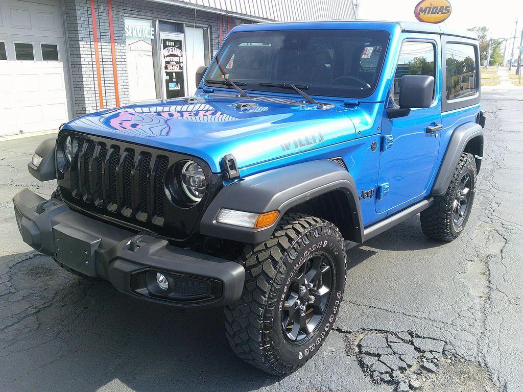 used 2021 Jeep Wrangler car, priced at $29,900