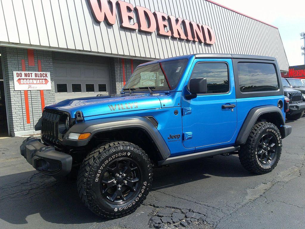 used 2021 Jeep Wrangler car, priced at $29,900