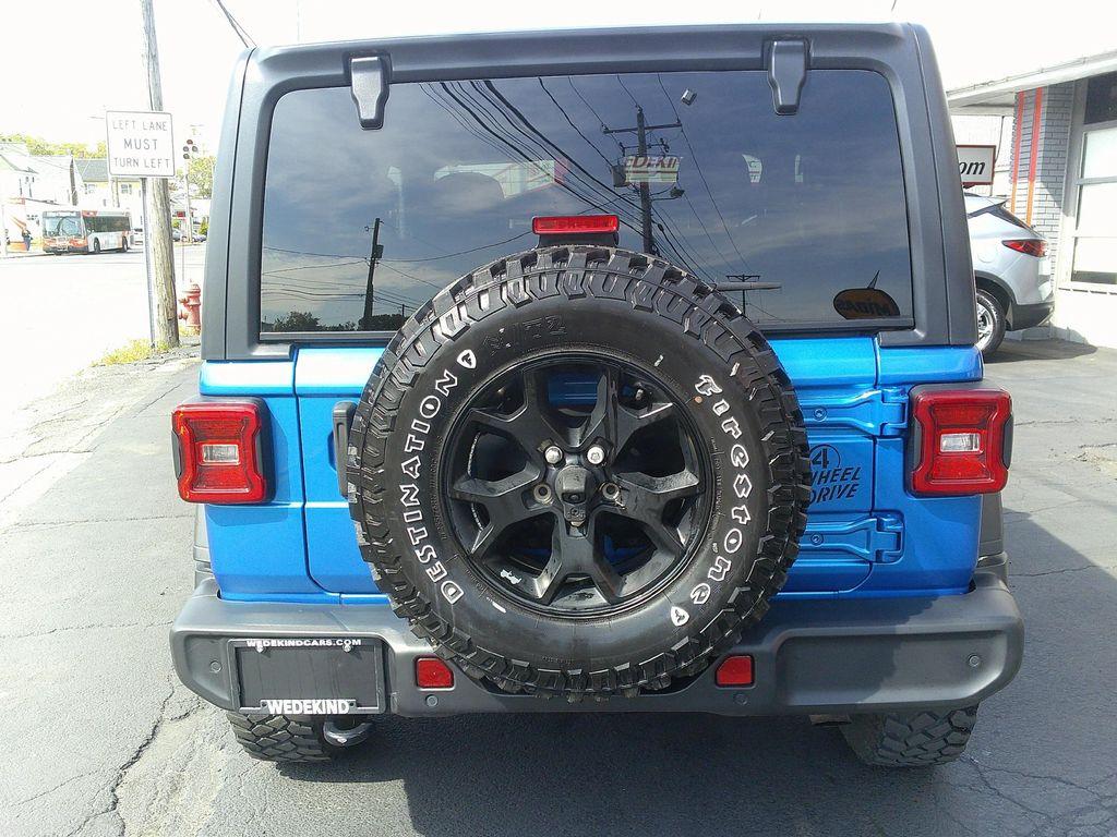 used 2021 Jeep Wrangler car, priced at $29,900