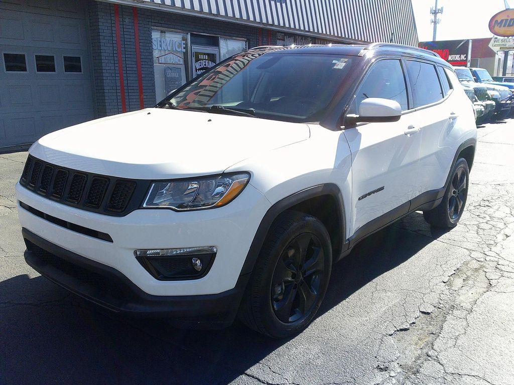 used 2021 Jeep Compass car, priced at $21,900