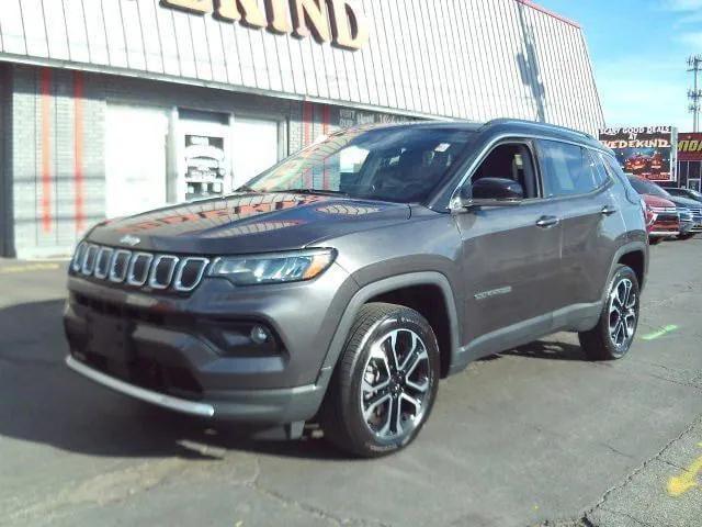 used 2022 Jeep Compass car, priced at $24,995