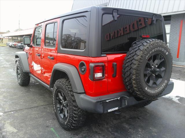 used 2021 Jeep Wrangler Unlimited car, priced at $30,500