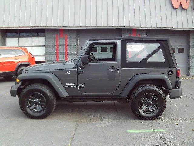 used 2017 Jeep Wrangler car, priced at $17,495