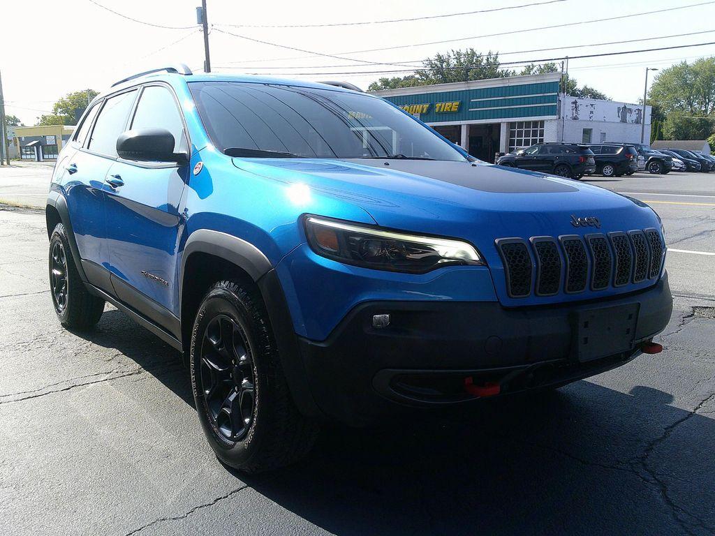 used 2021 Jeep Cherokee car, priced at $25,700