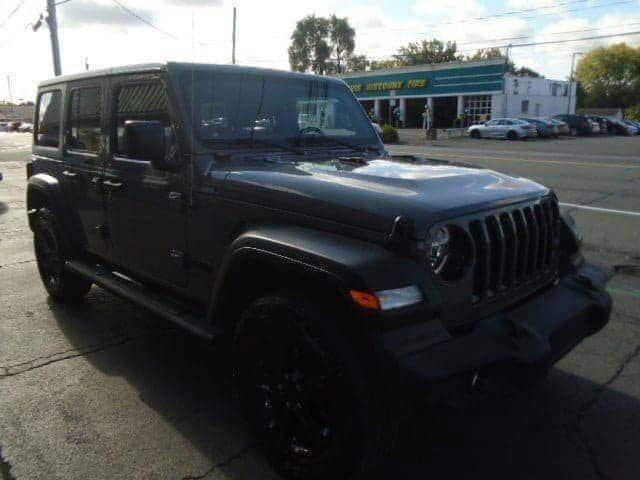 used 2021 Jeep Wrangler Unlimited car, priced at $31,500