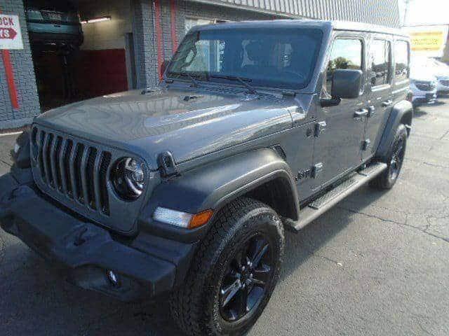 used 2021 Jeep Wrangler Unlimited car, priced at $31,500