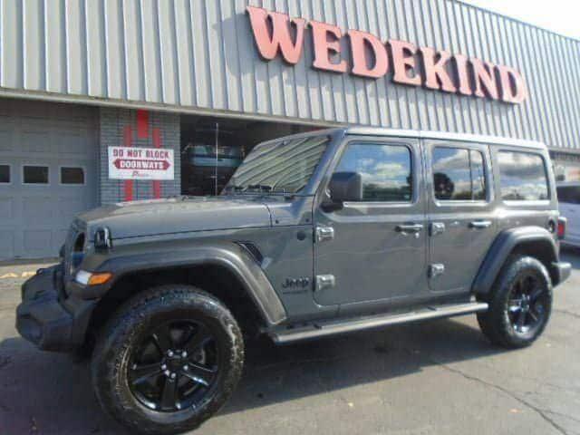 used 2021 Jeep Wrangler Unlimited car, priced at $31,500