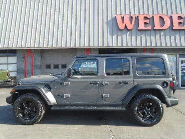 used 2021 Jeep Wrangler Unlimited car, priced at $31,500