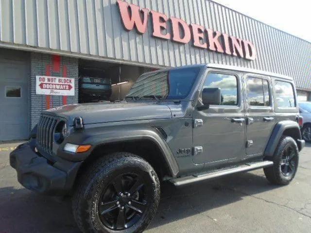 used 2021 Jeep Wrangler Unlimited car, priced at $31,500