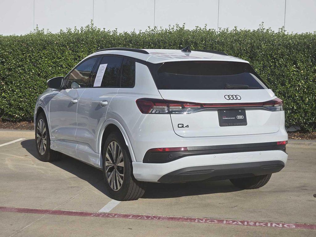used 2025 Audi Q4 e-tron car, priced at $38,882