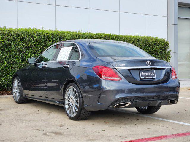 used 2015 Mercedes-Benz C-Class car, priced at $15,992