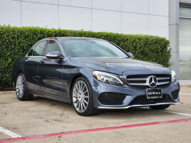 used 2015 Mercedes-Benz C-Class car, priced at $15,992