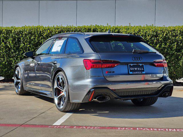 new 2025 Audi RS 6 Avant car, priced at $143,145