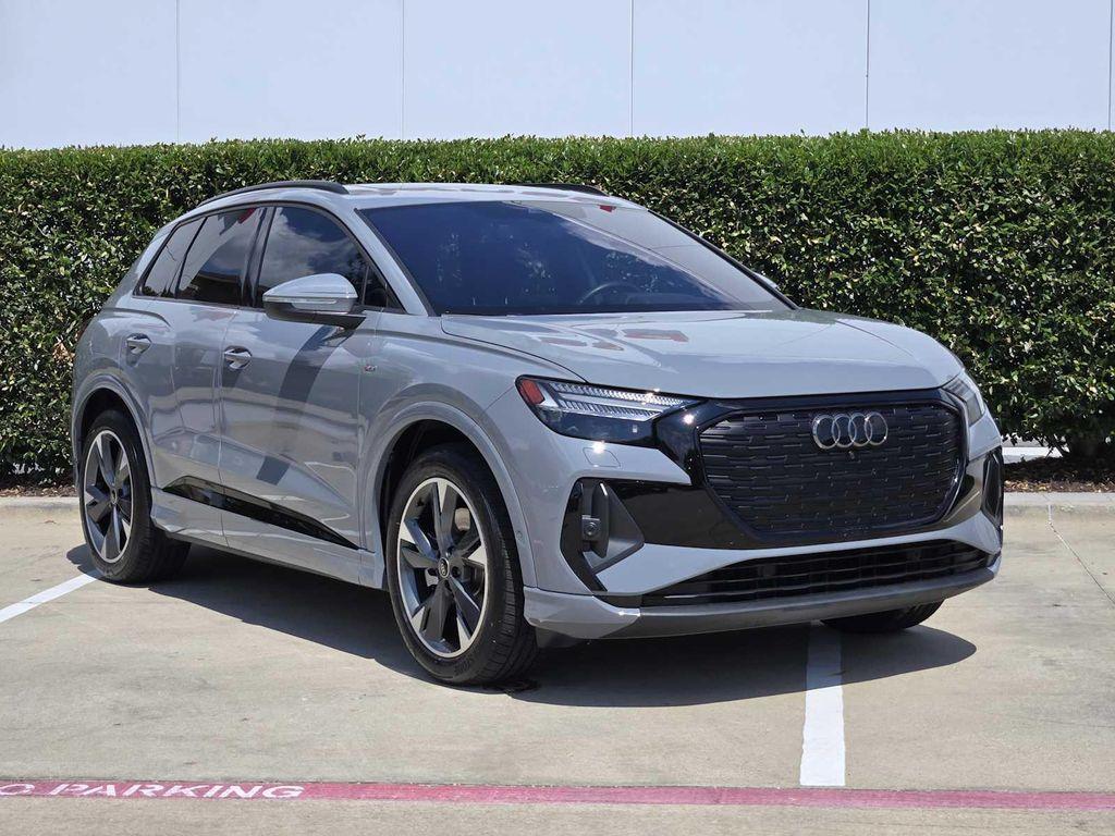 used 2024 Audi Q4 e-tron car, priced at $39,991