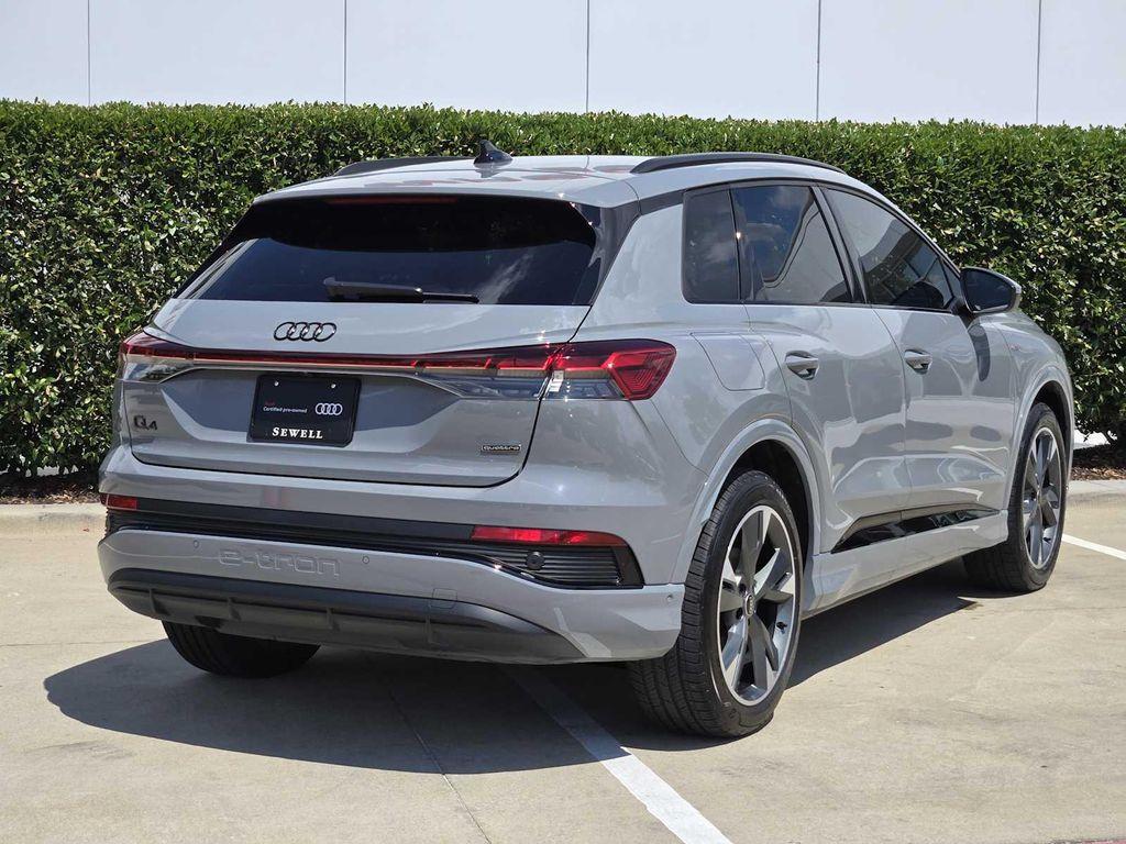 used 2024 Audi Q4 e-tron car, priced at $39,991