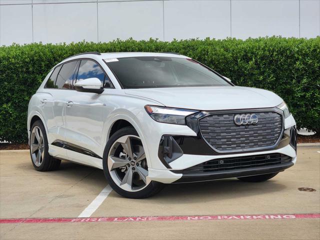 new 2025 Audi Q4 e-tron car, priced at $64,880