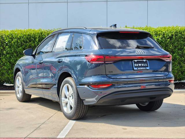 new 2025 Audi Q6 e-tron car, priced at $71,450