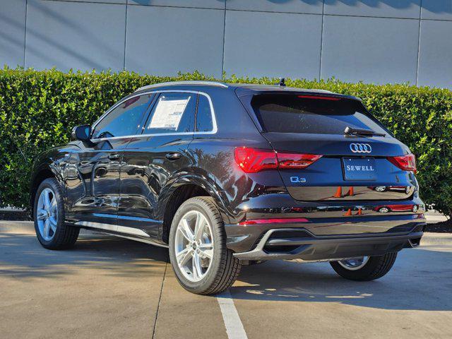 new 2024 Audi Q3 car, priced at $48,225