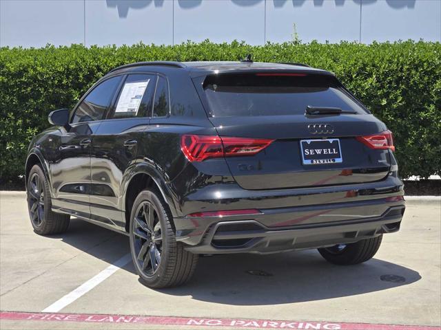 new 2025 Audi Q3 car, priced at $46,110